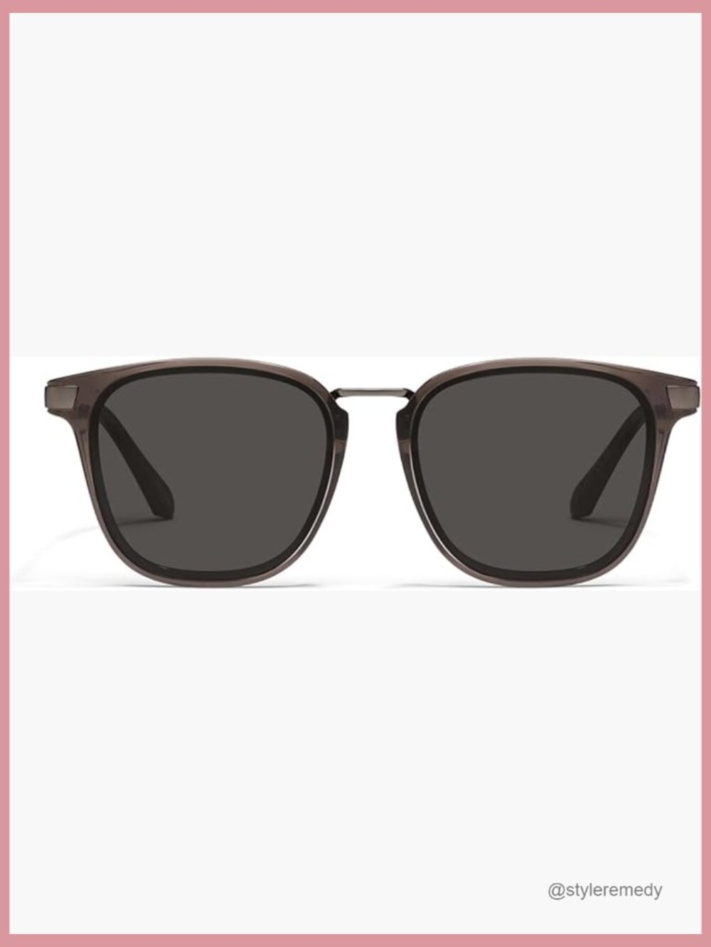 Oversized Rounded Sunglasses, Uv Protected Lenses, Universal Fit